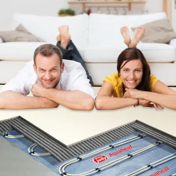 Jollytherm Warmwasser Fußbodenheizung Aquaheat 20 m²
