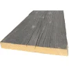 JÜRGENS Altholz Brett sonnenverbrannt grau 1000 x 100-150 x 20 mm