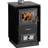 Justus Festbrennstoffherd Rustico-50 2.0 Schwarz