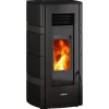 Justus Sia 8,0 kW, Stahl/Stahl, schwarz