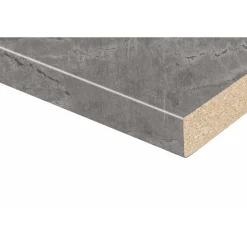 KAINDL Arbeitsplatte 410 x 60 x 3,8 cm Atlantic Stone Graphit