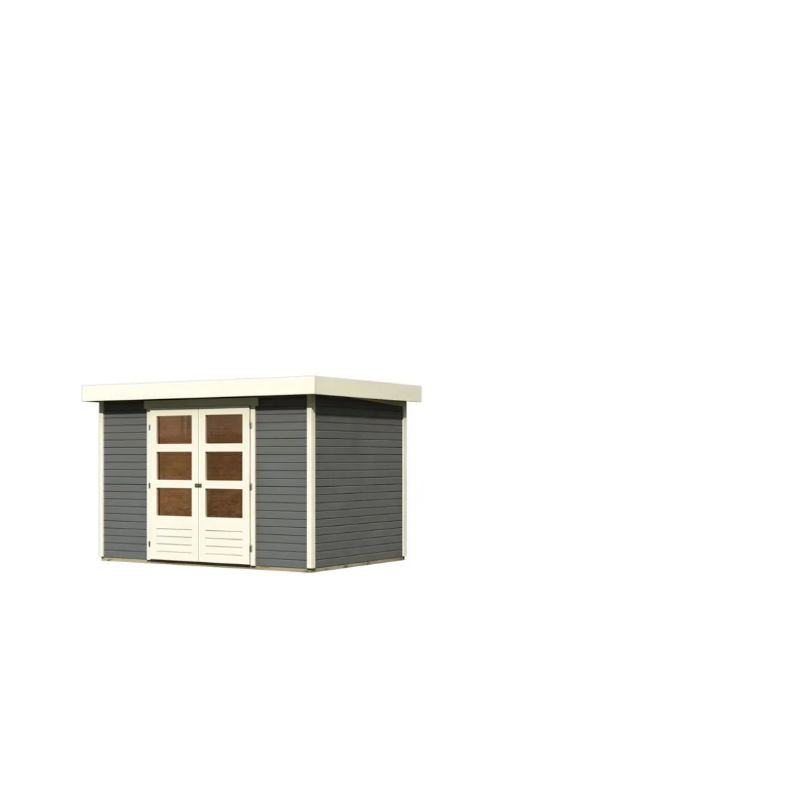 Karibu Gartenhaus Askola 4 terragrau