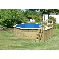 Karibu Pool 2 Variante B inkl Sonnenterrasse