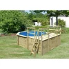 Karibu Pool 1 Variante D inkl Sonnenterrasse
