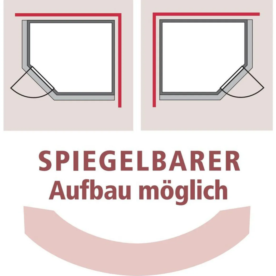 Karibu Sauna Malin Eckeinstieg 9 kW externe Strg modern Tür graphit ohne Kranz