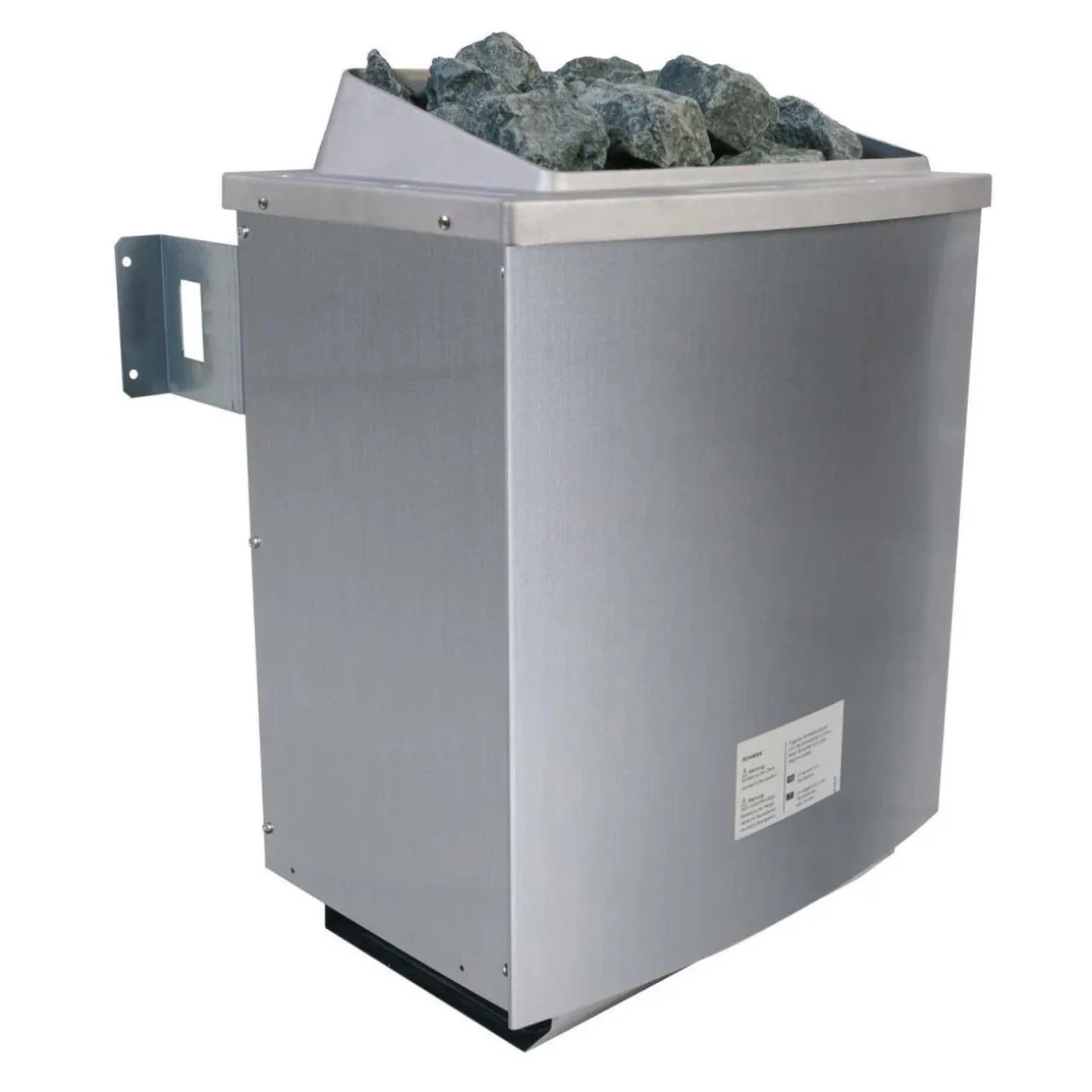 Karibu Saunahaus Norge 38 mm 9 kW Ofen externe Strg moderne Tür