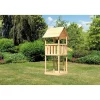 Karibu Spielturm Lotti naturbelassen