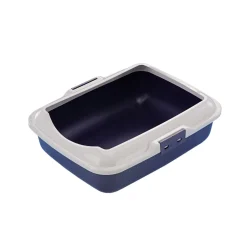 Katzen Toilettenschale blau 50 x 40 x 16 cm