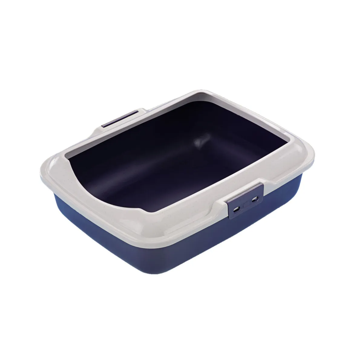 Katzen Toilettenschale blau 50 x 40 x 16 cm