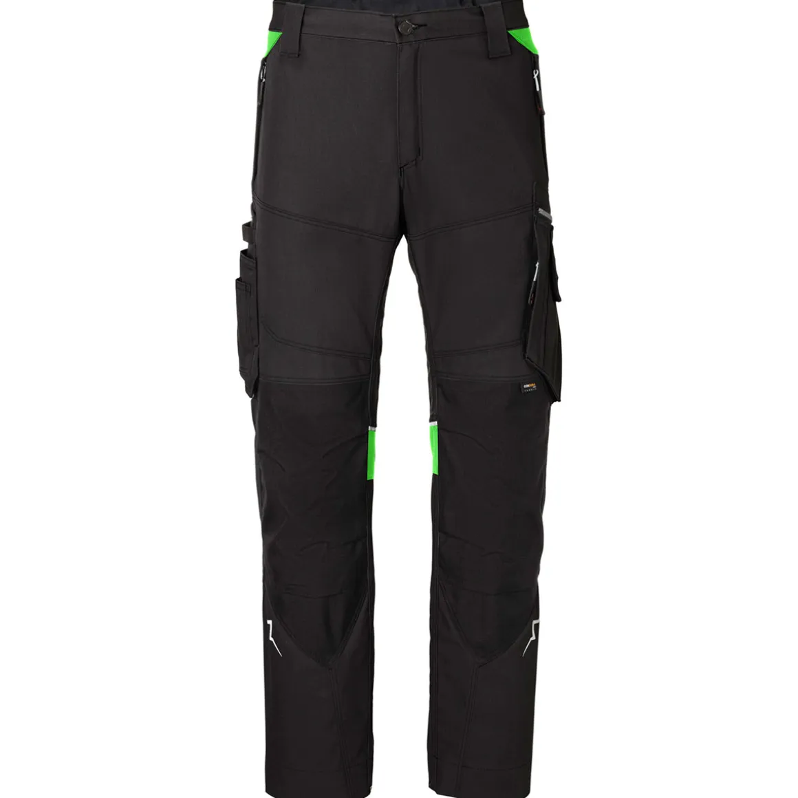 Kübler Bundhose PULSE POWER schwarz/neongrün Größe 58