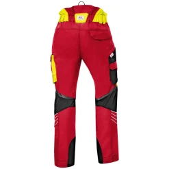 Kübler Schnittschutzhose Forest rot Größe 3XL