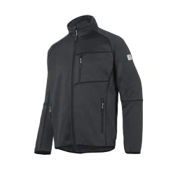 Kübler Sweat-Fleecejacke dunkelgrau Größe S