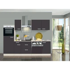 Küchenblock Faro Kompakt 270 cm inkl Spüle und Arbeitsplatte
