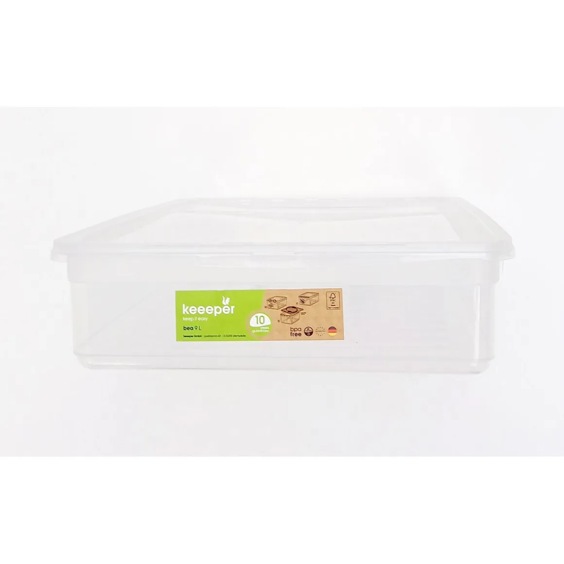 keeeper Aufbewahrungsbox Bea 39 x 9 x 33,5 cm 9 L
