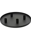 Kerzenhalter Eisen schwarz