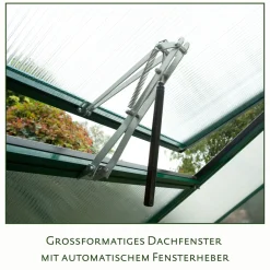 KGT Gewächshaus Lilie III 9,6m² schwarz