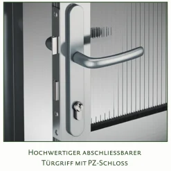 KGT Gewächshaus Lilie III 9,6m² schwarz