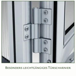 KGT Gewächshaus Lilie III 9,6m² schwarz