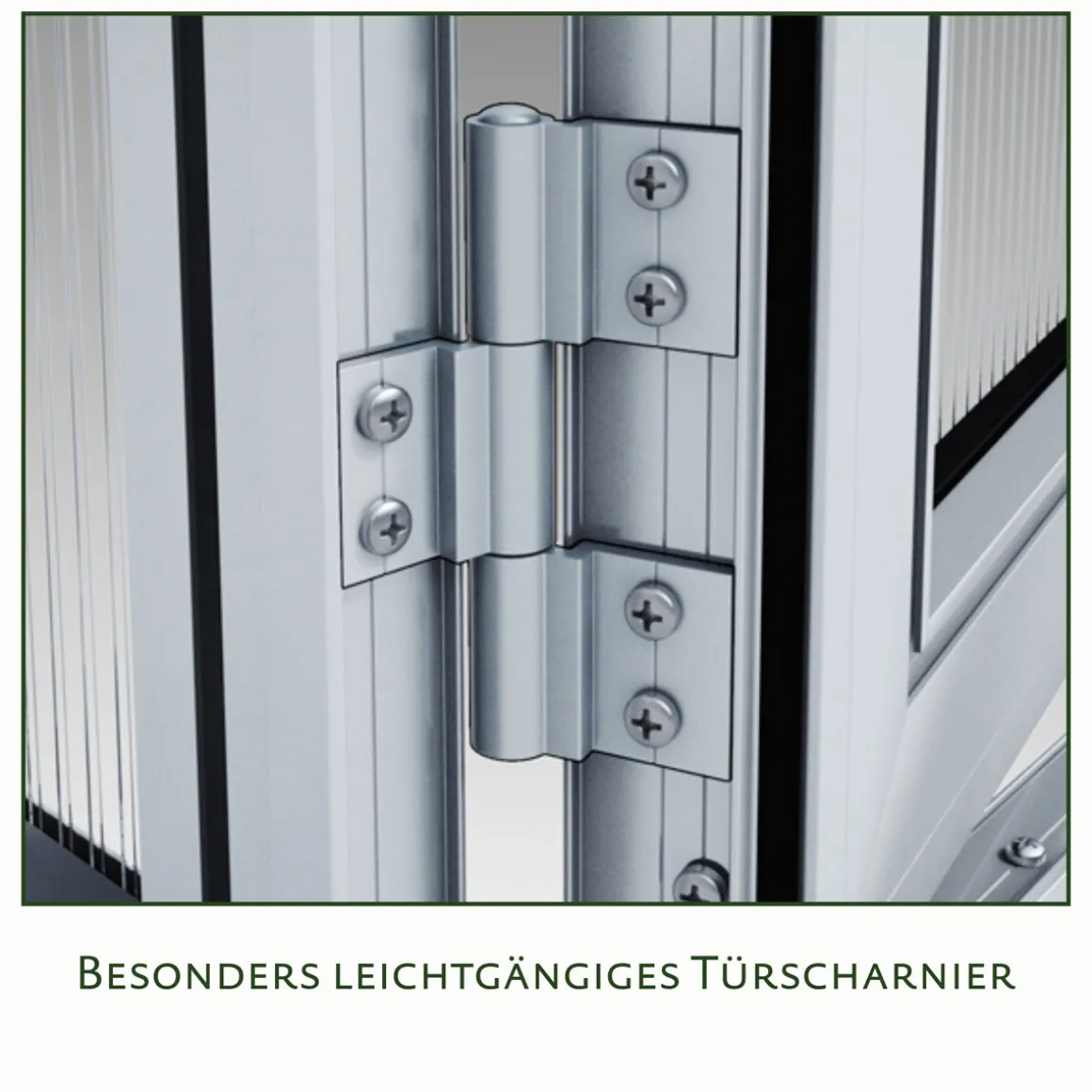 KGT Gewächshaus Lilie III 9,6m² schwarz