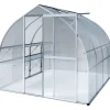 KGT Gewächshaus Rhodo IV 6,8 m² silber