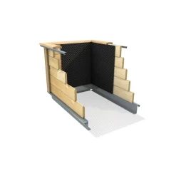 KGT Holz-Hochbeet Woody 210 214 x 79 x 99 cm
