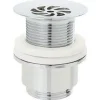 Kirchhoff Ablaufventil NEA ohne Stopfen 1 1/4" x 65 mm verchromt
