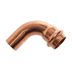 Kirchhoff Bogen 90 1 Muffe Pressfitting für Kupfer 28 mm V-Kontur 1 Stück