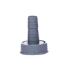 Kirchhoff Geräteanschluss grau 1 1/2" IG x 3/4" T für Waschgeräte-Siphon