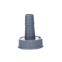 Kirchhoff Geräteanschluss grau 1 1/2" IG x 3/4" T für Waschgeräte-Siphon