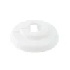 Kirchhoff Heizungs-Rosette PP weiß 18 x 10 mm für 3/8