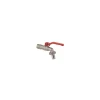 Kirchhoff Kugel-Auslaufhahn 1/2" AG x 1/2" matt verchromt