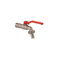 Kirchhoff Kugel-Auslaufhahn 3/4" AG x 3/4" matt verchromt