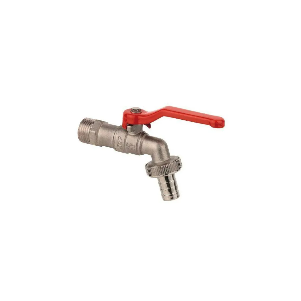 Kirchhoff Kugel-Auslaufhahn 3/4" AG x 3/4" matt verchromt