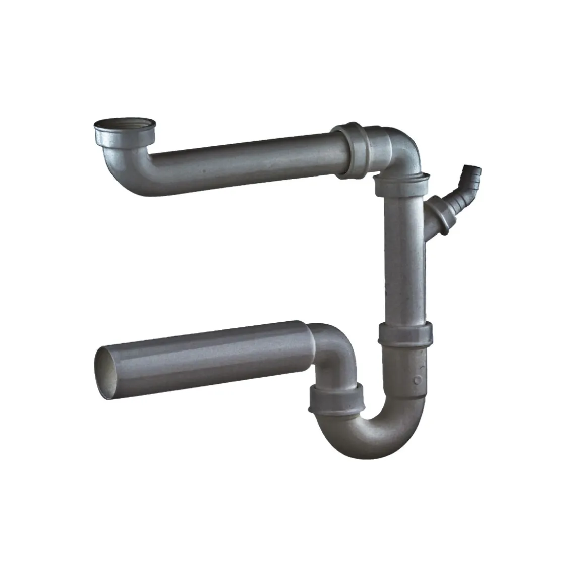 Kirchhoff Raumspar-Spültisch-Röhrensiphon ECO-SAVE KS 1 1/2" IG x Durchmesser 50 mm