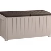 Kissen- und Gartenbox mit Sitz Novel
