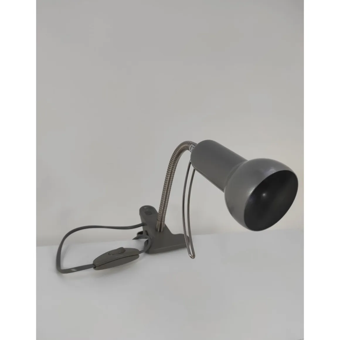 Klemmleuchte flexibel silber