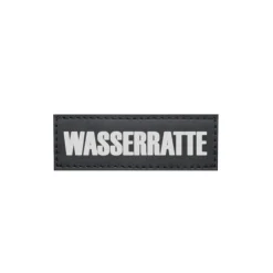 Klettsticker Wasserratte 2St 3 x 9 cm