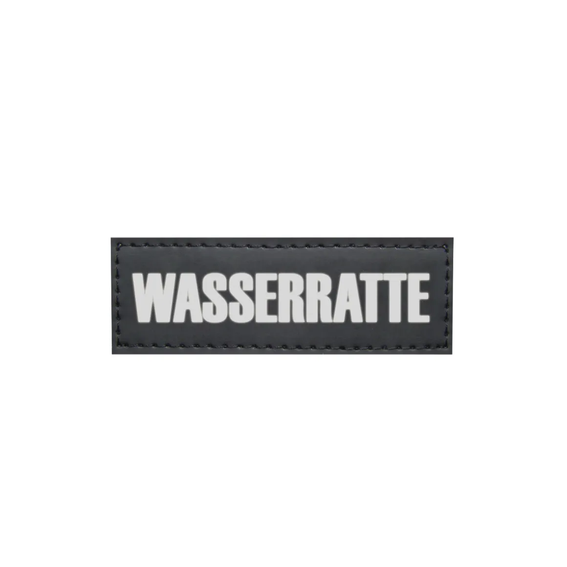Klettsticker Wasserratte 2St 3 x 9 cm