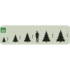 Künstlicher Tannenbaum Icelandic Iridescent 215 cm