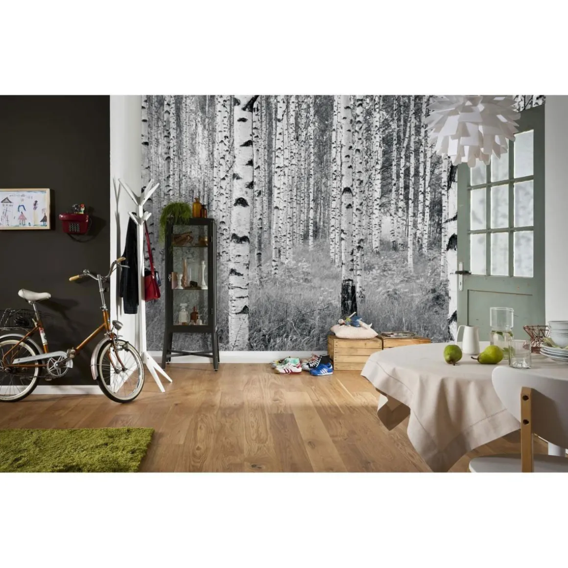 Komar Vlies-Fototapete Woods 4-teilig 368 x 248 cm