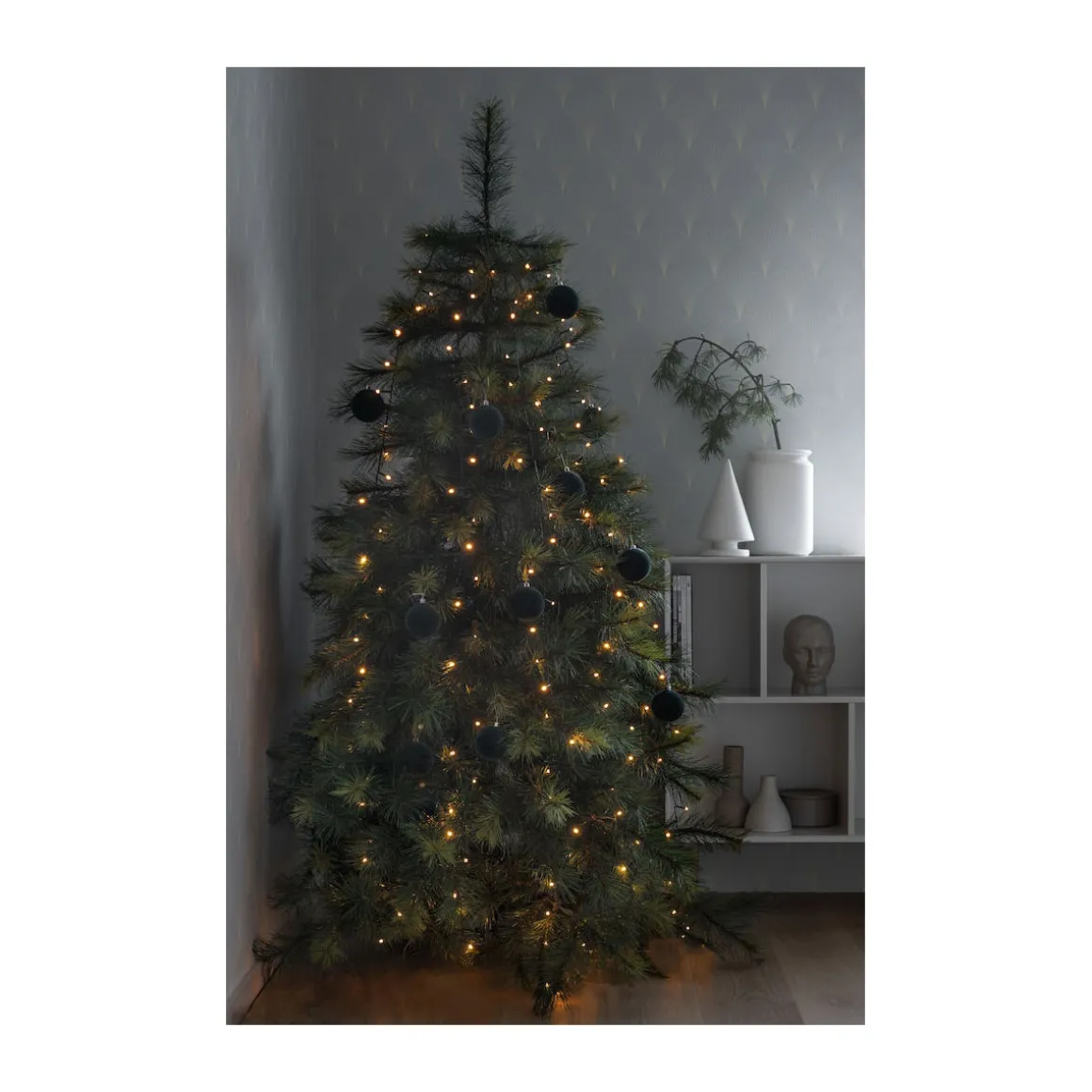 Konstsmide Micro LED-Baummantel mit Ring 48 Dioden Innen