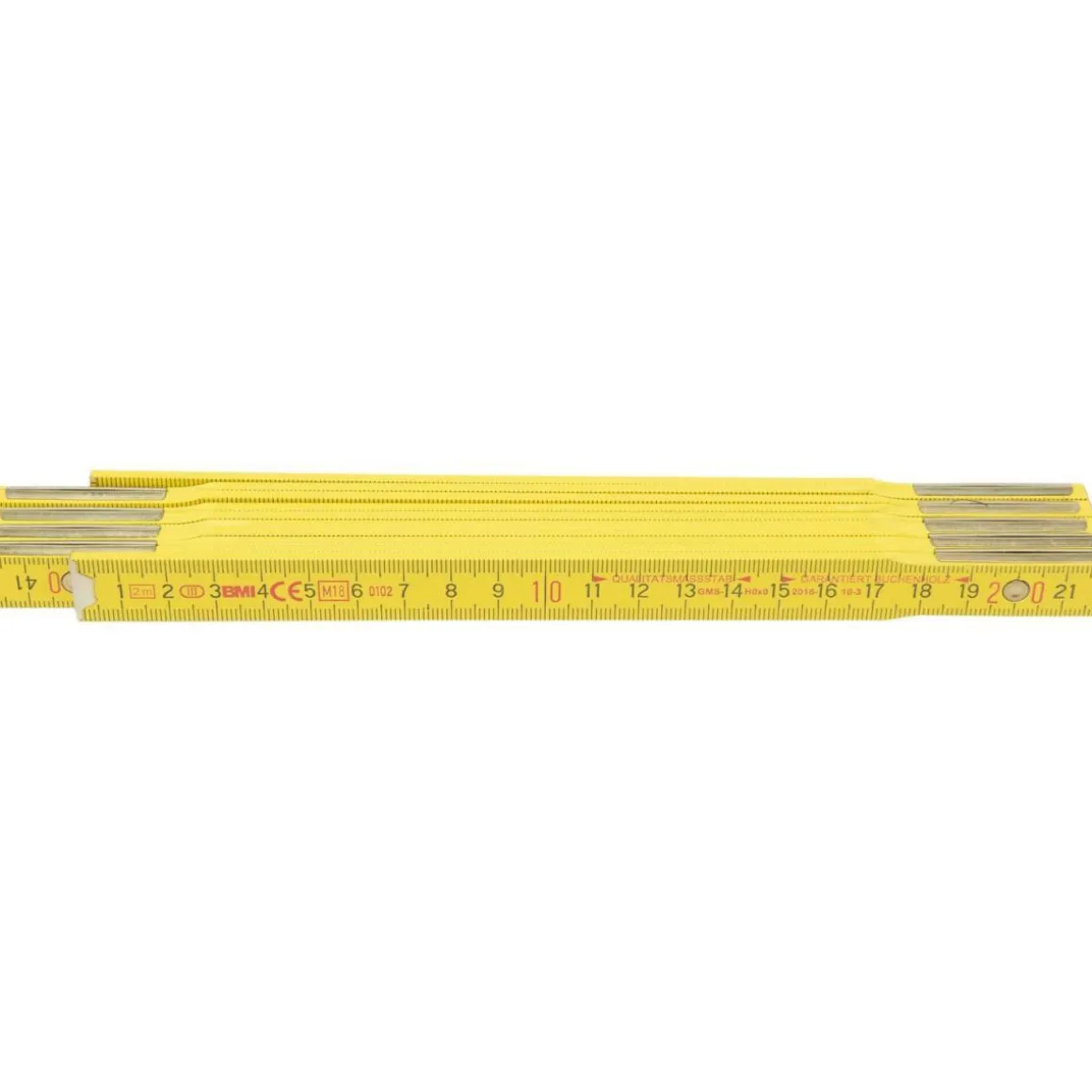 Krone Holzglieder-Maßstab 2m