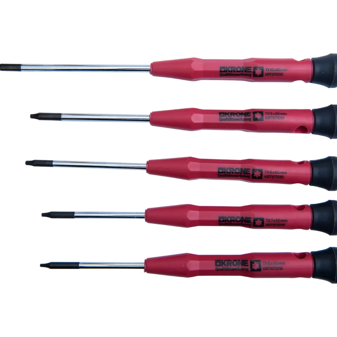 Krone Feinmechaniker-Schraubendreher-Satz Torx 5-teilig