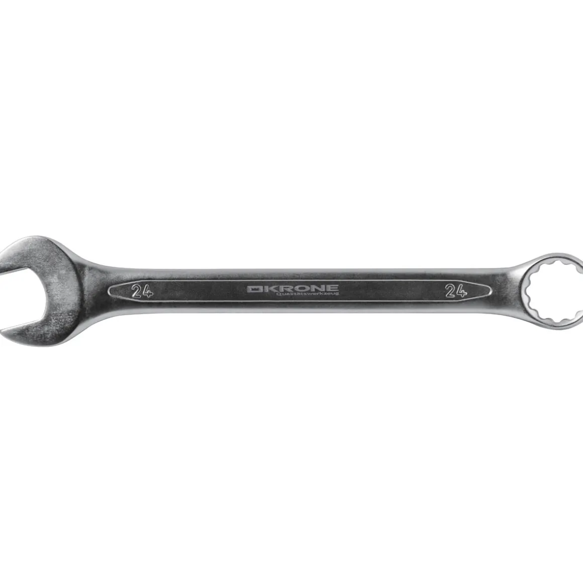 Krone Gabel-Ringschlüssel abgewinkelt 24 mm