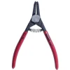 Krone Sicherungsring-Zange gebogen 18 cm
