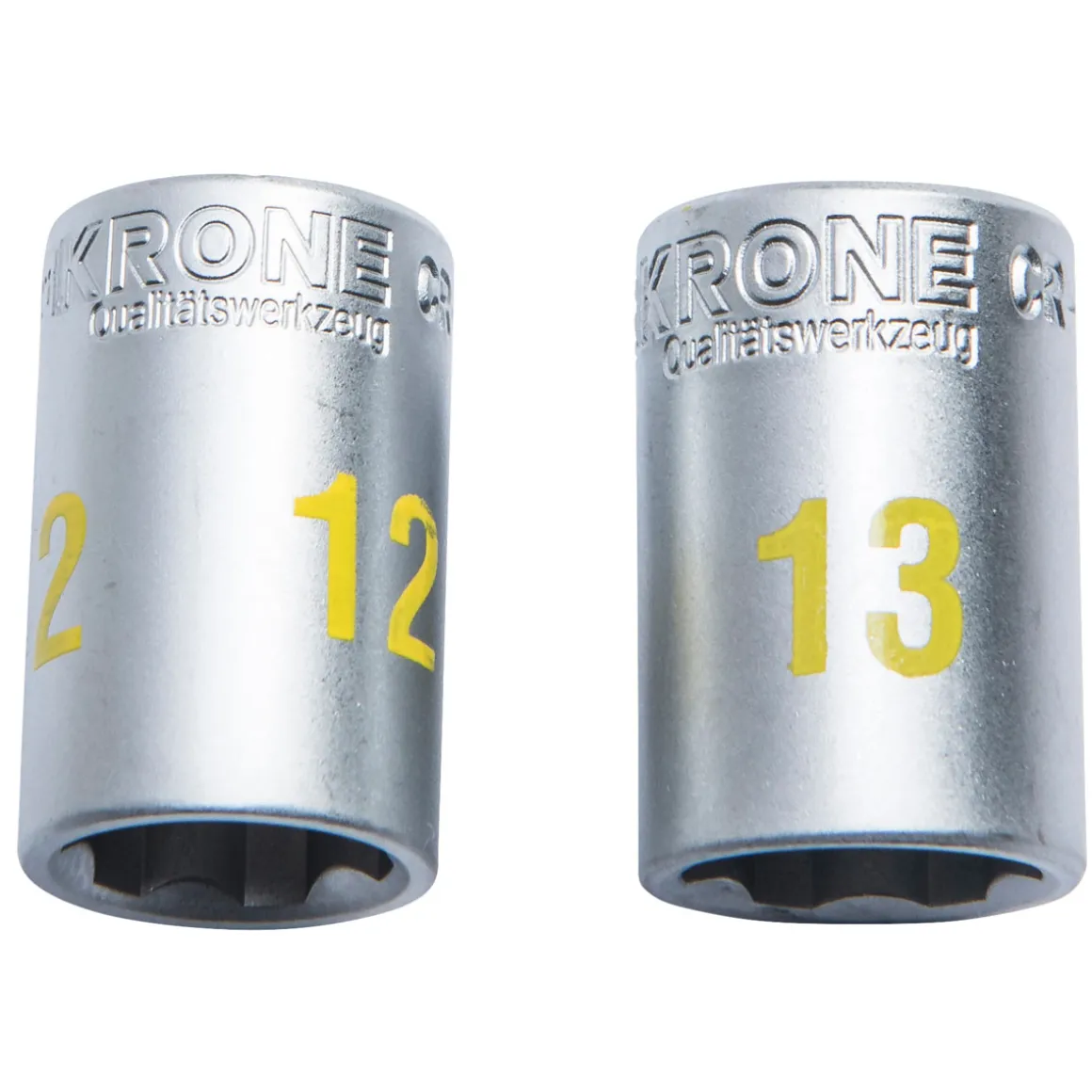 Krone Steckschlüsseleinsatz 3/8 12 und 13 mm