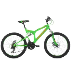 KS Cycling Jugend-Mountainbike Xtraxx Fully grün-orange