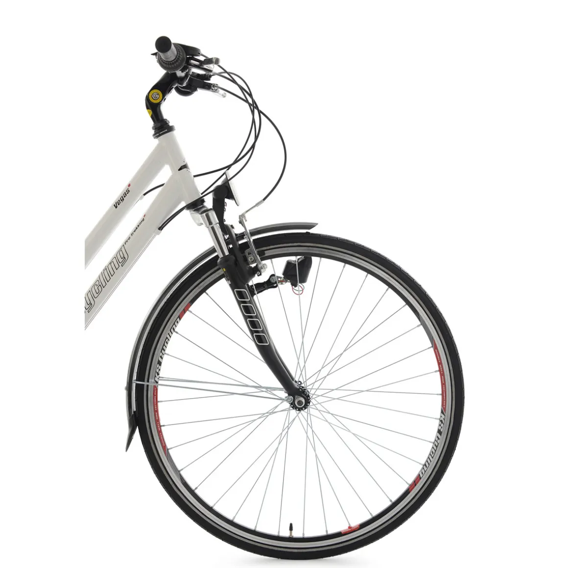 KS Cycling Trekkingrad Vegas Damen Flachlenker 53 cm weiß