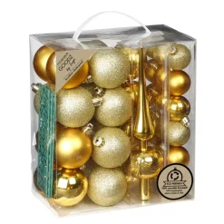 Kugelset 4 und 6cm mit Spitze Royal Gold