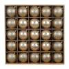 Kugelset 7cm Creamy Gold